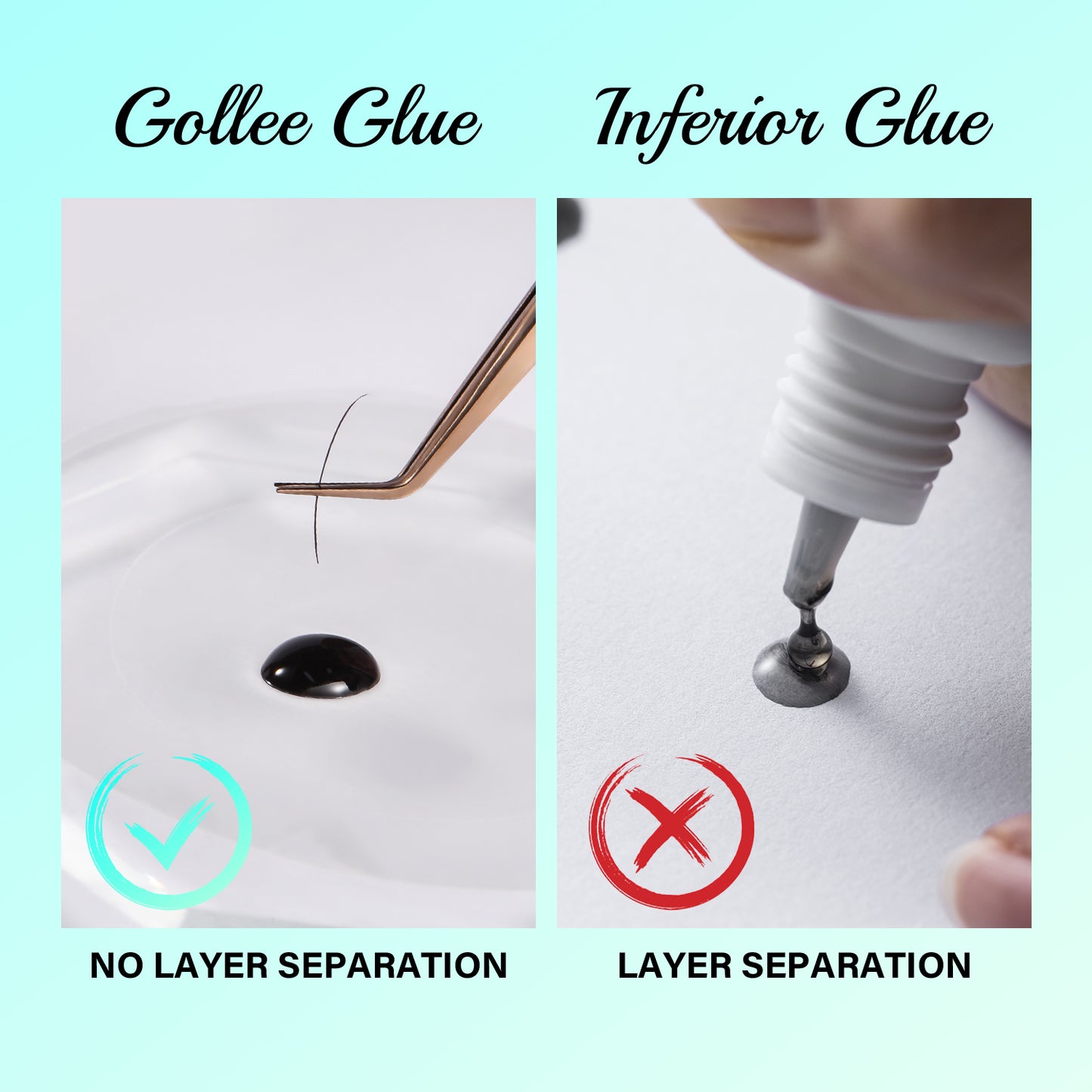Azul Adhesivo Para Extensión De Pestañas 1×1( Todo Clima G-01)