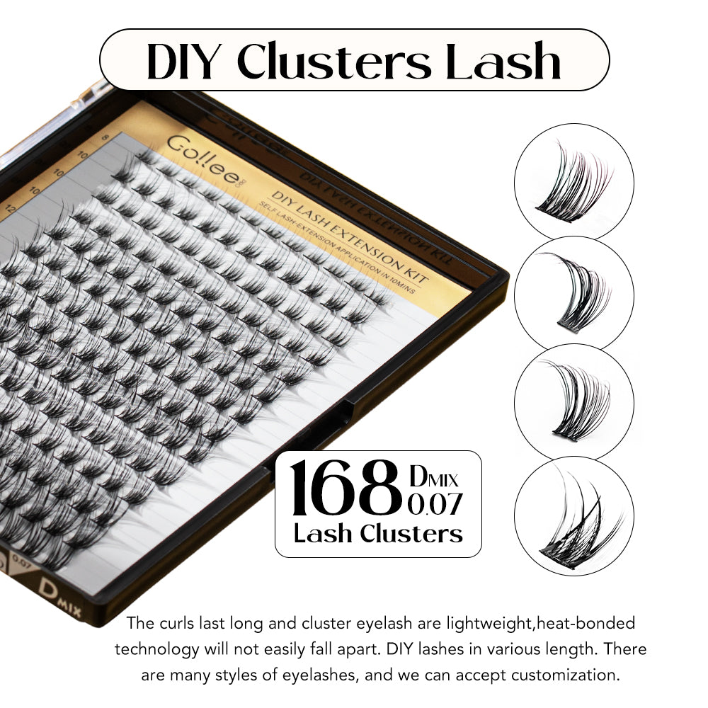 Novo kit de cílios DIY