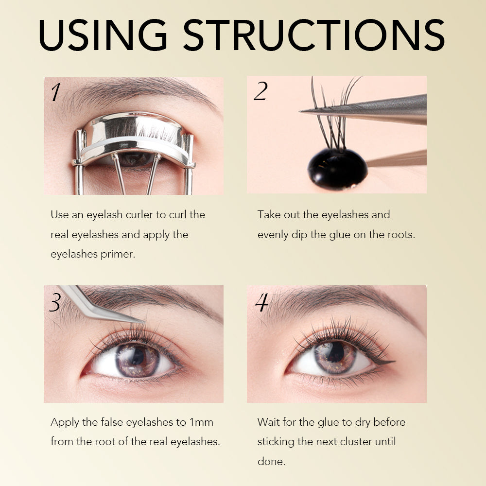 DIY Cluster Lash Glue