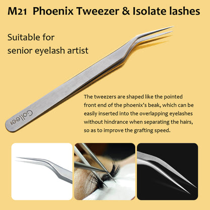 M Series Stainless Steel Tweezers